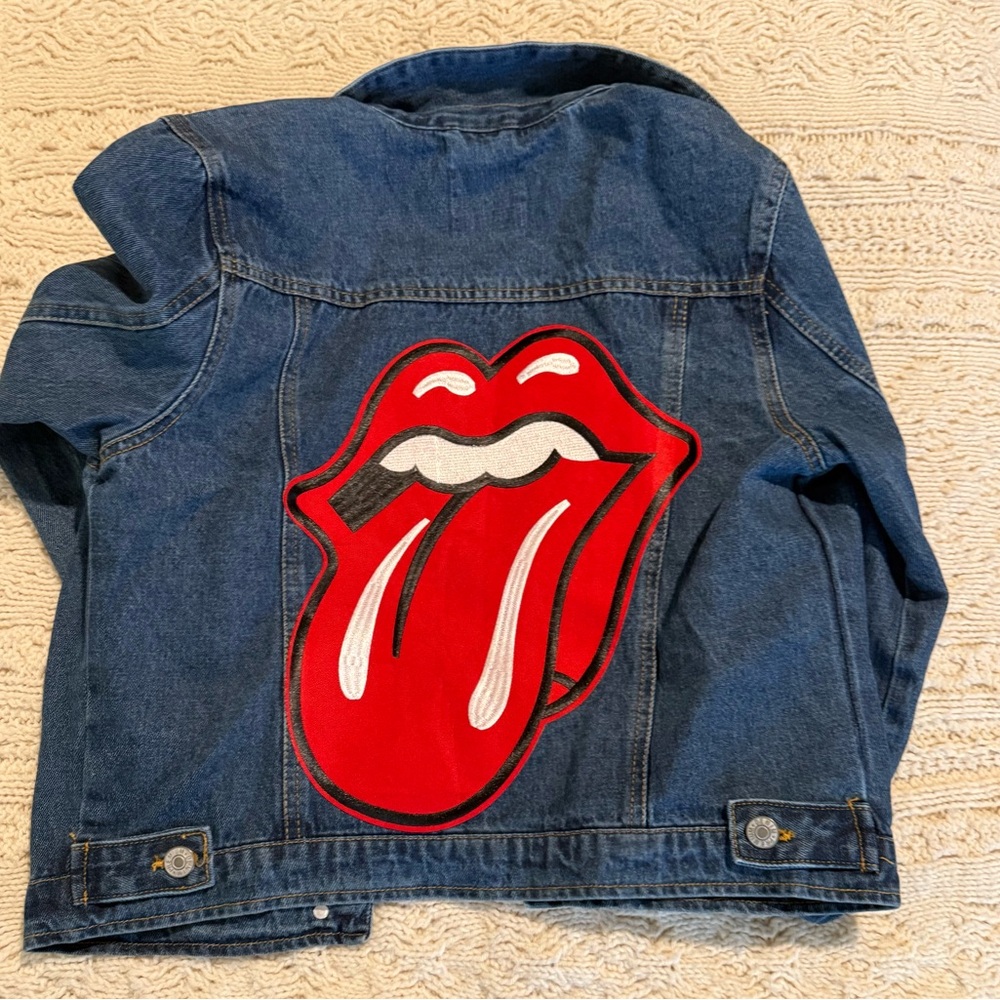 Denim Rolling Stones Jacket